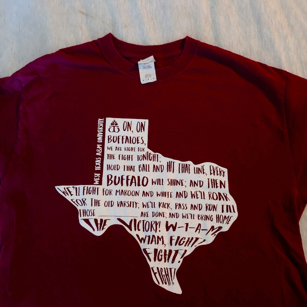 WTAMU fight song T-shirt